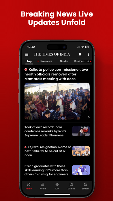 The Times of India - News App screenshot 1