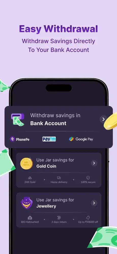 Jar:Save Money in Digital Gold screenshot 4