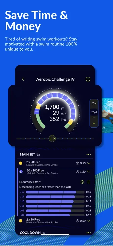 MySwimPro: #1 Swim Workout App screenshot 5