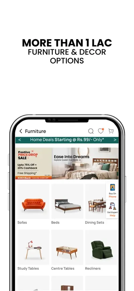 Pepperfry Furniture Store screenshot 1