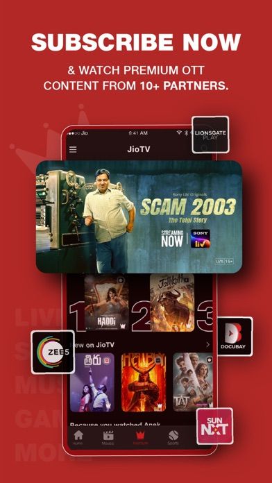 JioTV-Live TV & Catch-Up screenshot 2