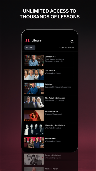 MasterClass: Online Classes screenshot 2