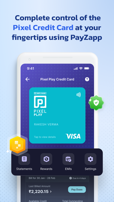PayZapp UPI, Pixel Credit Card screenshot 3
