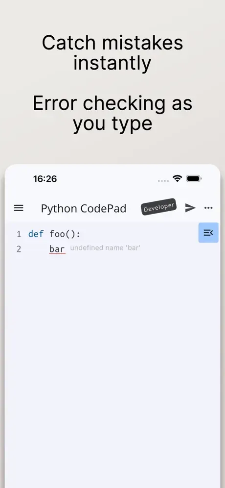 Python Coding Editor & IDE App screenshot 4