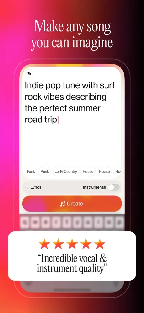 Suno - AI Songs & Music Maker screenshot 2