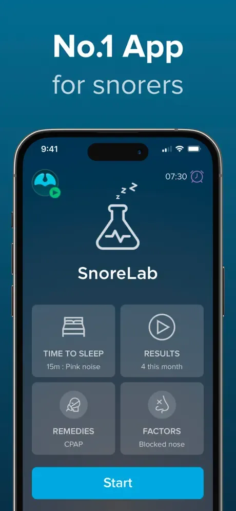 SnoreLab : Record Your Snoring screenshot 1