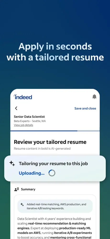 Indeed Job Search screenshot 5