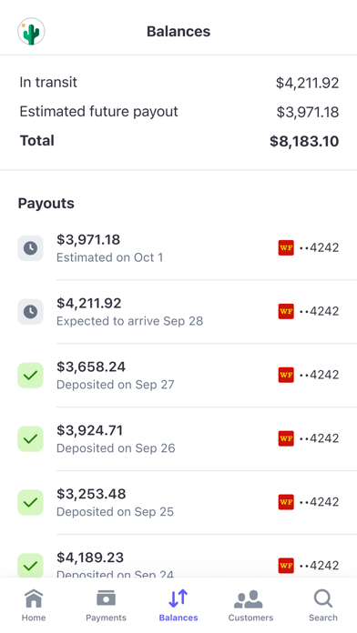 Stripe Dashboard screenshot 1