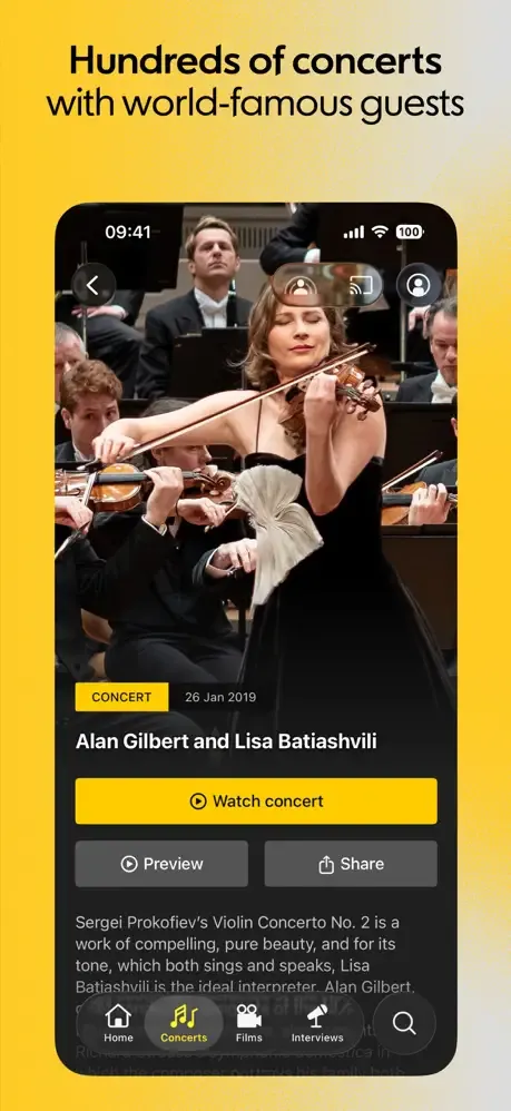 Berliner Philharmoniker screenshot 3