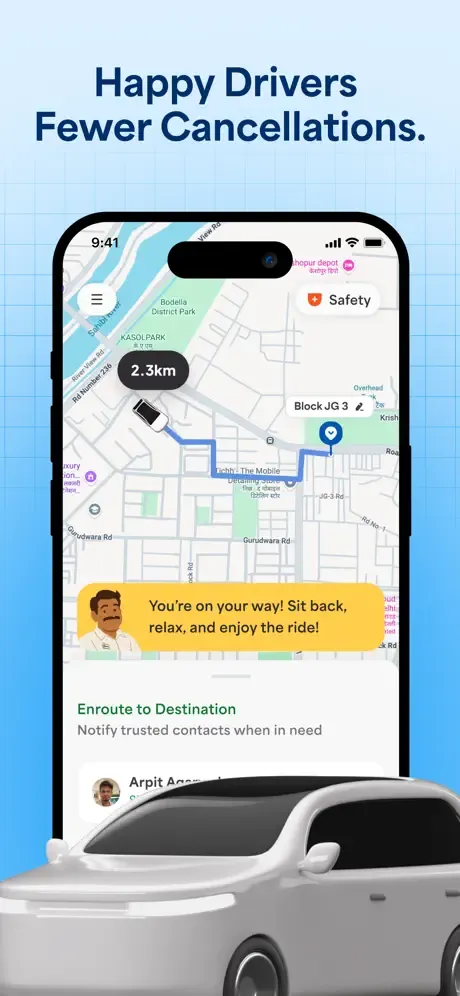 Bharat Taxi - Ride Booking App screenshot 4