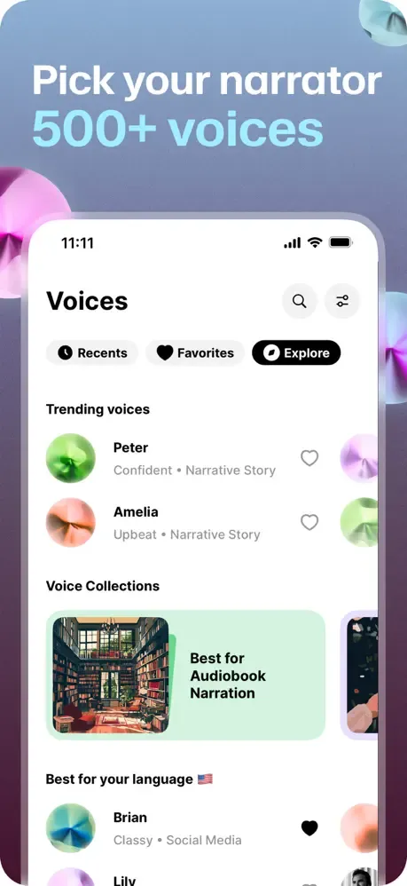 ElevenReader - Read Text Aloud screenshot 3
