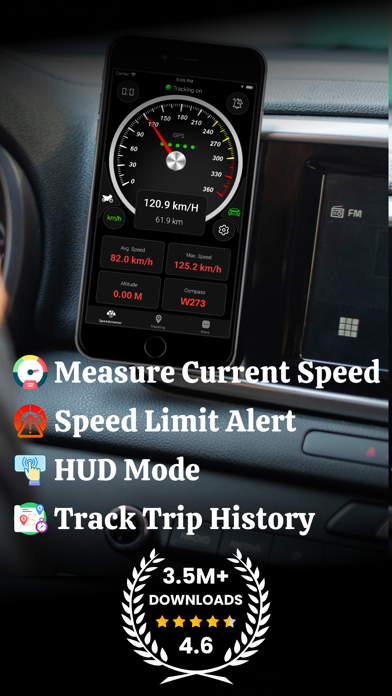 Speedometer: Smart GPS Tracker screenshot 1