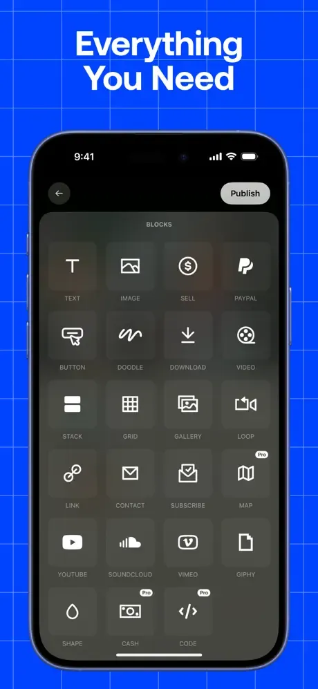 Universe Website Builder screenshot 4