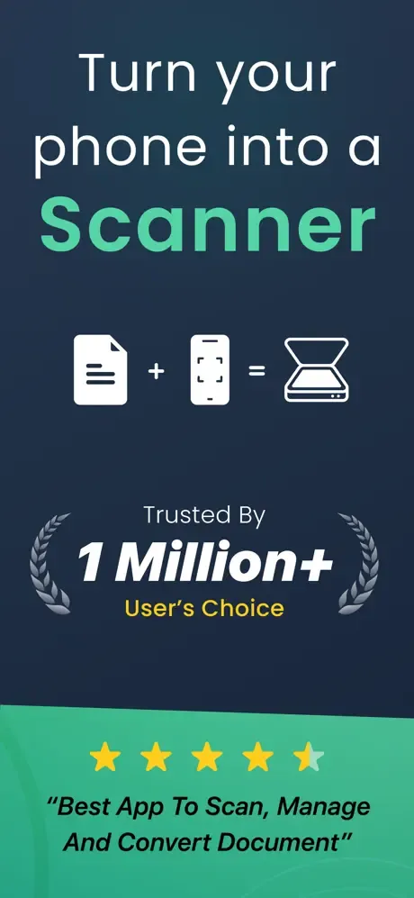 Cam Scan for PDF & Doc Scanner screenshot 1