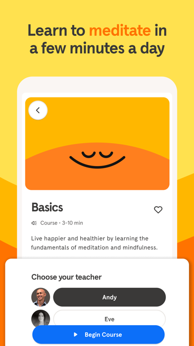 Headspace: Meditation & Sleep screenshot 4