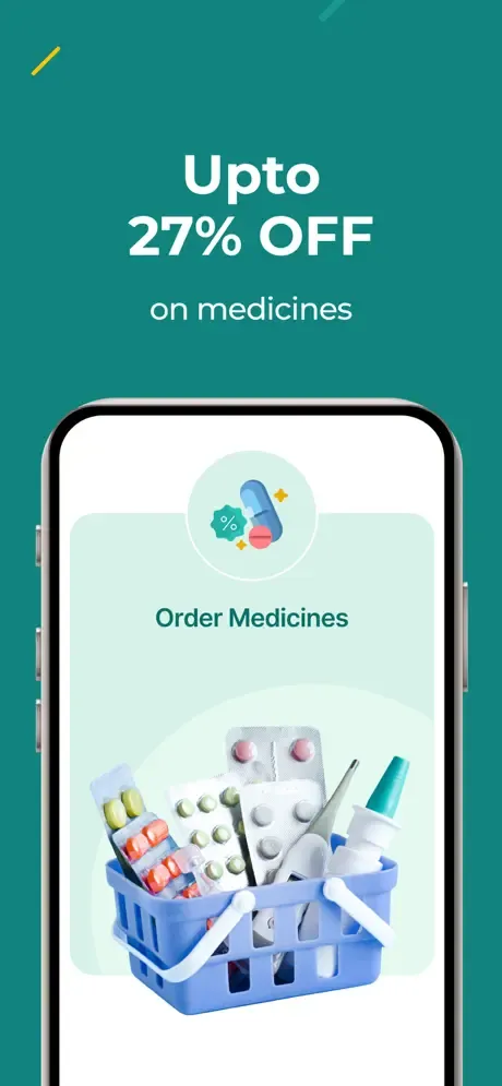 PharmEasy - Healthcare App screenshot 1