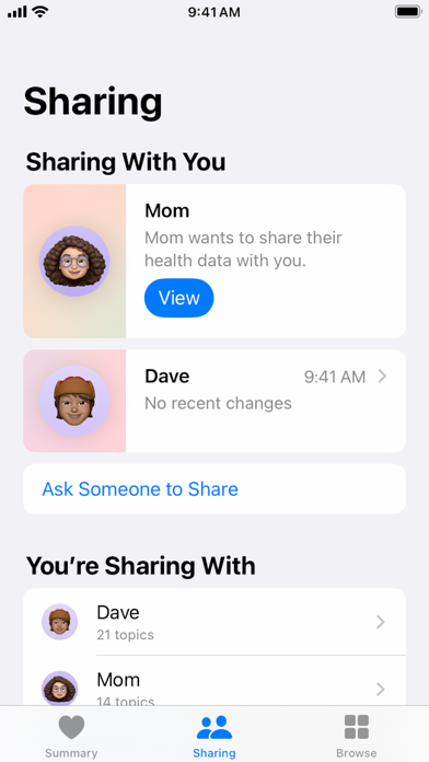 Apple Health screenshot 2