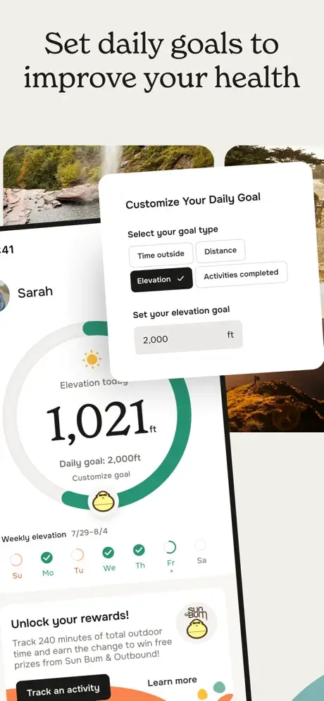 Outbound: Hike, Walk & Run screenshot 3