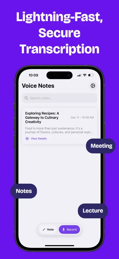 OtterNotes AI: Audio to Text screenshot 2