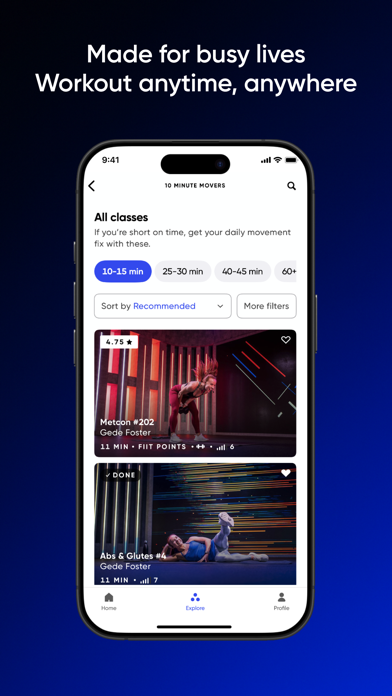 Fiit: Workouts & Fitness Plans screenshot 3