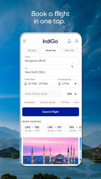 IndiGo: Flight Booking App screenshot 1