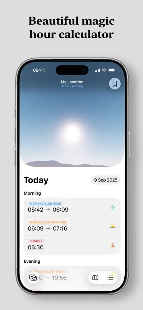 Helios - Golden Hour Forecast screenshot 1