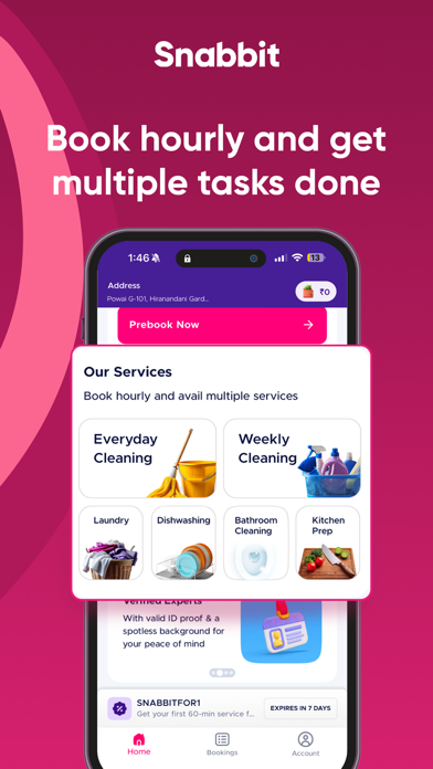 Snabbit: House Help in 10 mins screenshot 4