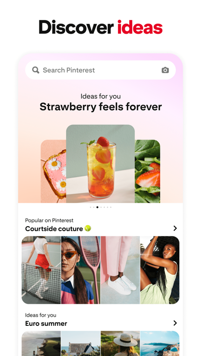 Pinterest: Lifestyle Ideas screenshot 1