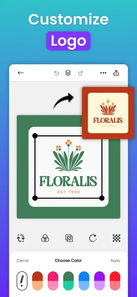 Canvas Poster Maker Logo Maker screenshot 5