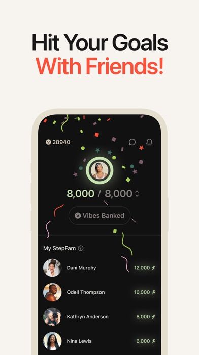 Noom Vibe: Steps with Friends screenshot 3