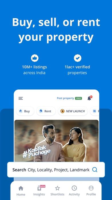 99acres - Property Search screenshot 1