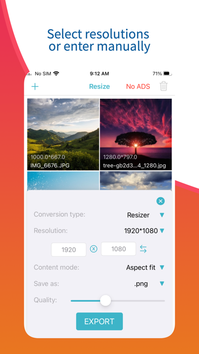 reduce image size - resizer screenshot 1
