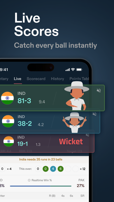 CREX - Just Cricket screenshot 1