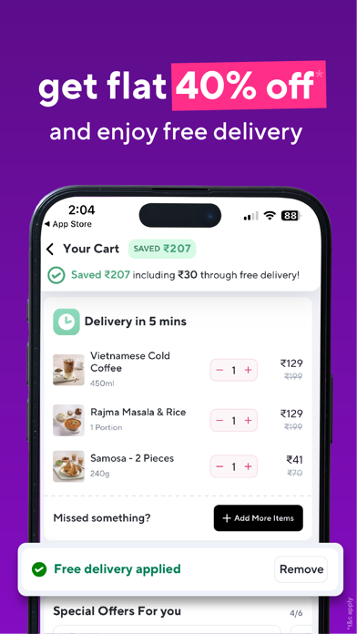 Zepto Cafe screenshot 3