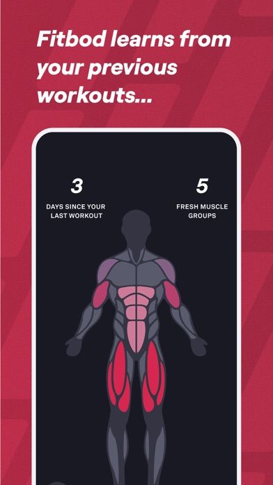Fitbod Workout & Gym Planner screenshot 3