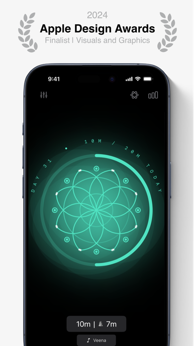 Meditate - Mindfulness app screenshot 1
