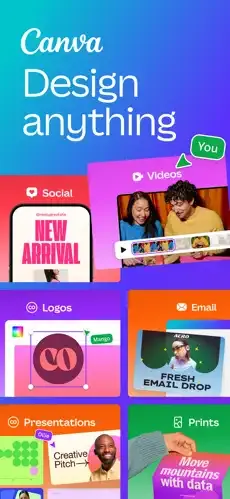 Canva: AI Photo & Video Editor screenshot 1