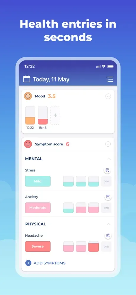 Bearable - Symptom Tracker screenshot 4