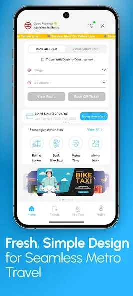 Delhi Metro Sarthi App screenshot 2