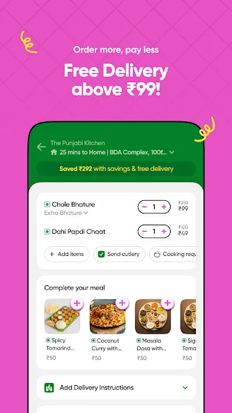 toing - Food Delivery screenshot 4
