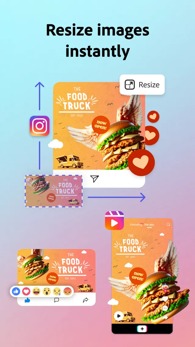 Adobe Express: AI Photo, Video screenshot 2