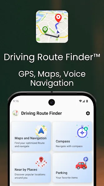 Driving Route Finder™ screenshot 1