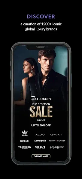 Tata CLiQ Luxury Shopping App screenshot 1