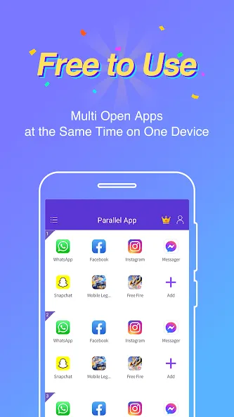 Parallel App - Dual App Cloner screenshot 1