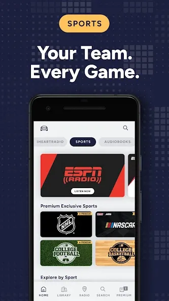 TuneIn Radio: Music & Sports screenshot 5