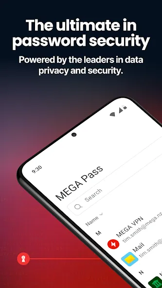 MEGA Pass Password Manager screenshot 1