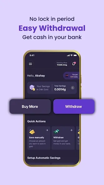 Jar:Save Money in Digital Gold screenshot 3