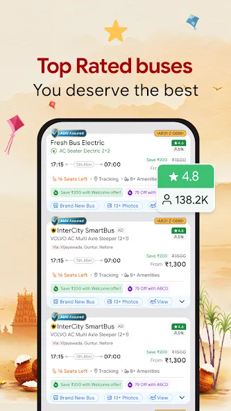AbhiBus Bus Ticket Booking App screenshot 1