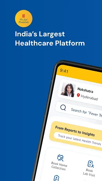 Dr Lal PathLabs - Blood Test screenshot 1