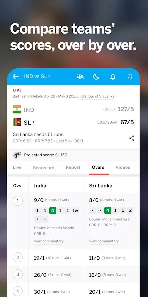 ESPNcricinfo - Live Cricket screenshot 5